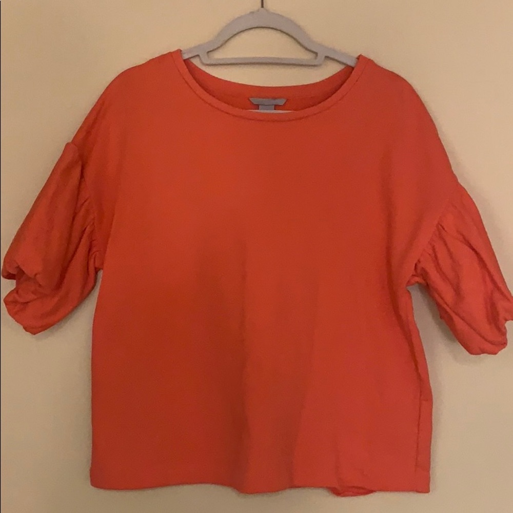 H&M simple orange top